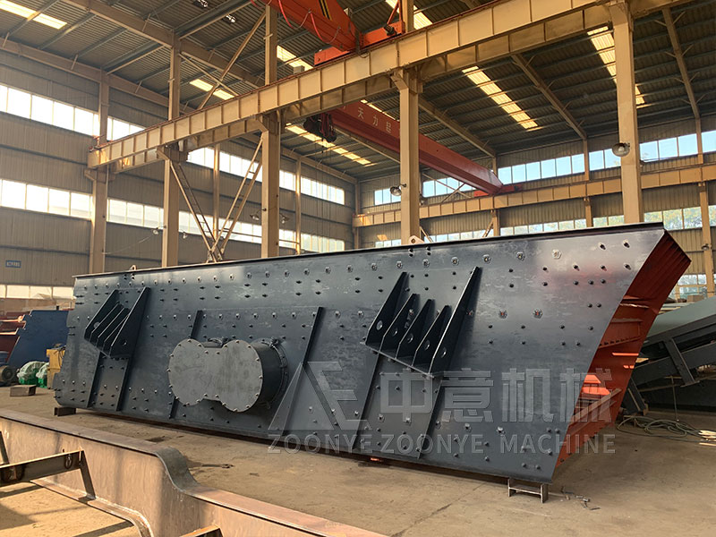 礦物垃圾處置中心全套設(shè)備振動(dòng)篩實(shí)地工廠圖片