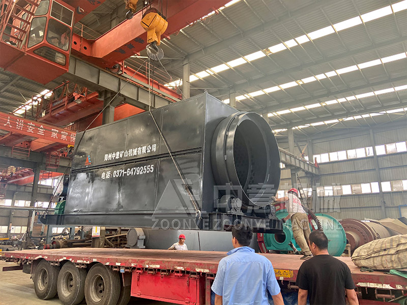 固廢處理設(shè)備滾筒篩實(shí)地工廠圖片 固廢處理設(shè)備滾筒篩實(shí)地工廠圖片