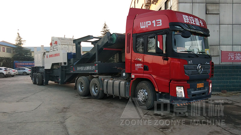 固廢破碎分揀生產(chǎn)線移動(dòng)破碎站發(fā)貨 固廢破碎分揀生產(chǎn)線移動(dòng)破碎站發(fā)貨